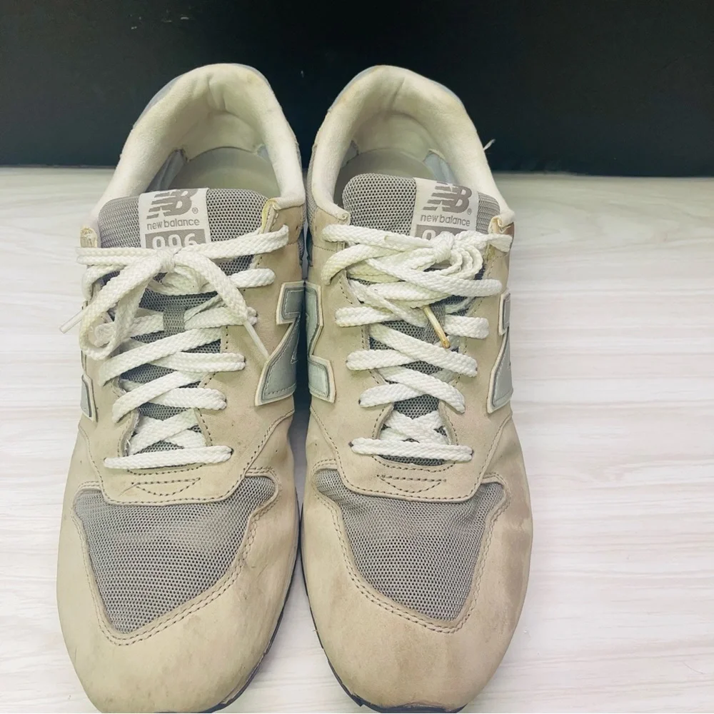 New Balance 996 MRL996AG White/Gray 2014 Mens Size 11.5 (D)